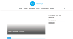 Desktop Screenshot of 30aweddings.com